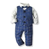 Ropa de primavera y otoño para niños nuevos productos, conjunto de tres piezas de traje para niños - details 23