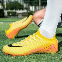 Zapatos de Fútbol Deportivos al Aire Libre para Hombres Pisa Fuerte, Transpirable, Antideslizante, Picos Largos - details 3