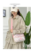 Bolso de mensajero de gran capacidad, bolso de hombro, tela Oxford, material de flores, mochila individual, Nuevo - details 12