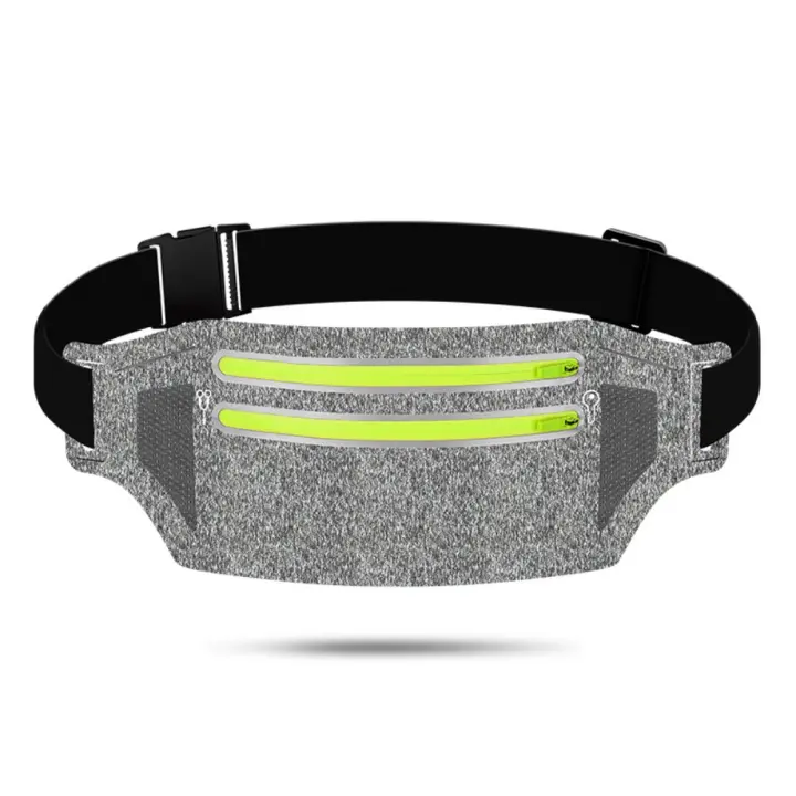 Riñonera deportiva ultrafina, bolsa para teléfono para correr, ajuste elástico alto, almacenamiento transpirable, bolsa para teléfono deportivo para hombres y mujeres - 1