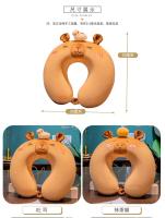 Nueva almohada de viaje para el cuello, protección del cuello en forma de U, reposacabezas, almohada para el cuello, almohada para la siesta, almohada suave de algodón con memoria para avión - details 8