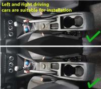 Reposabrazos Renault, 2019-2024 Dacia, reposabrazos, consola central, iluminación CA, accesorios de modificación automotriz - details 1