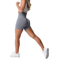 Pantalones Cortos de Fitness para Mujer NVGTN Scrunch Sin Costuras de Spandex Elásticos Transpirables con Efecto Levantador de Cintura para Deportes de Ocio y Correr - details 9