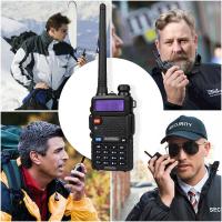 Baofeng-Radio bidireccional de doble banda UV-5RTP, versión de alta potencia de 8W, Radio Ham portátil con auricular - details 1