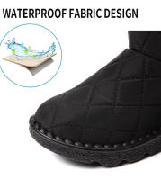 Zapatos de algodón grueso de terciopelo de nieve para mujer, pantalones cortos versátiles de moda, novedad de otoño e invierno, 2024 - details 4