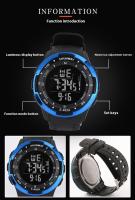 SHUNWAY Shengwei Sports Outdoor Reloj electrónico impermeable con luz nocturna para hombre - details 3