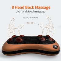 Cojín de Masaje Eléctrico Multifuncional Shiatsu Cervical para Cuidado del Cuello, Espalda, Cintura y Cuerpo Almohada de Cama y Almohadilla - details 4