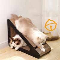 Rascador de cartón para gatos, texturas de alta densidad, promueve actividad, adecuado para compañero íntimo - details 5