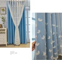 Cortinas Opacas grandes con Ojales para salón, Doble capa,Aislantes térmicas, para patio, cocina y dormitorio,1 Pieza - details 6