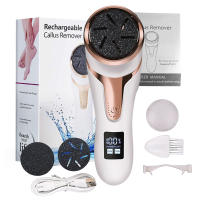 Eliminador eléctrico de callos para pies, limas electrónicas para pies, herramientas de pedicura para piel dura muerta, talones de piernas agrietados, recargable - details 11