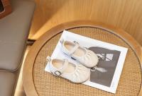 Zapatos de cuero de princesa para niñas, zapatillas individuales de moda con boca poco profunda, suela suave y boda para fiesta, novedad de primavera 2024 - details 13