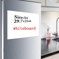 Pizarra magnética reutilizable para cocina, tablero de mensajes Flexible, pegatina suave para nevera - details 1