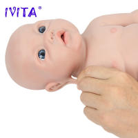Muñeca de Bebé Renacida de Silicona IVITA Muñeca Realista de Niña Sin Pintar DIY - details 17