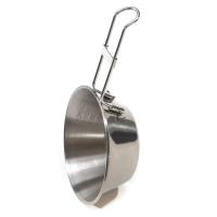 Taza de sierra de acero inoxidable 300/550ml 304, villa al aire libre para acampar y hacer picnic, tazón de sopa colgante apilable - details 6