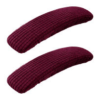 1 par de fundas para brazos de silla de oficina, funda elástica de LICRA resistente a las manchas, a prueba de polvo, para brazo de silla de ordenador - details 18