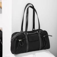 Bolso de hombro estilo coreano con almohada, bolso Vintage de nailon de gran capacidad para axilas, bolso informal Y2K para ir al trabajo, bolso para mujer Spicy Girls - details 35