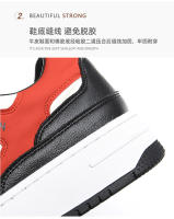 Zapatos casuales de moda de cuero nuevos, zapatillas de hombre con plataforma blanca - details 11