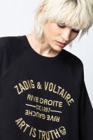 Sudadera con capucha bordada de algodón rosa para mujer, Jersey clásico francés de nicho ZV, 24 principios de otoño, nuevo - details 36