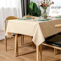 Mantel grueso de plástico PVC, rejilla rectangular, impreso, impermeable, resistente al aceite, adecuado para el hogar, cocina, mesa de comedor, - details 19