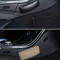Rodillera de cuero PU para coche, textura clara y fina, para una mejor experiencia de conducción - details 4