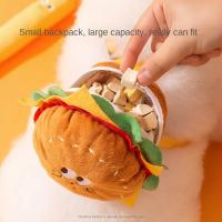 Mochila de Lanzamiento para Mascotas Correa de Trembo para Pasear Perros con Estilo Burguer y Fries - details 3