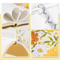 Cuaderno diario con diseño Floral, lista de tareas, blocs de escritura con superficie mate, organizador de tiempo para tomar notas, Bloc de notas, escuela y oficina - details 1