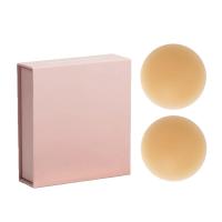 Cubierta de pezón reutilizable para mujer, pegatinas invisibles de silicona para pechos, revestimiento adhesivo grande, cinta para pechos, sujetador adhesivo, 2 uds. - details 2
