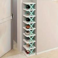 Estantes para zapatos, almacenamiento, estantes para zapatos desmontables, ahorra estante para el hogar familiar, zapatos simples multicapa - details 1