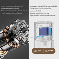 Deshumidificador de Gran Capacidad Ahorro de Energía, Auto Apagado, Absorción de Humedad para Hogares Electrodoméstico Pequeño - details 5