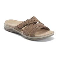 Sandalias ortopédicas de punta redonda para mujer, zapatos cómodos con agujeros de primera calidad, con gancho y bucle - details 1