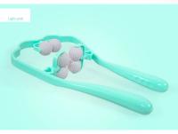 Masajeador manual para vértebra Cervical, dispositivo de sujeción para cuello, hombros y cuello, masajeador de relajación para el hogar - details 12