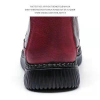 Botas de nieve para el hogar para mujer, zapatos de invierno adecuados para caminar y comprar - details 6