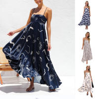 Primavera/Verano Nuevo vestido de tirantes floral fresco para mujer Slim Fit - details 0