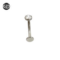 Anillo de Ombligo de cristal de titanio para hombres y mujeres, Piercing corporal curvo al revés, joyería corporal, 1 unidad - details 4