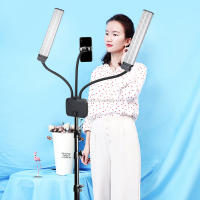 Tubo de brazo Dual para selfie, luz LED para vídeo de maquillaje, transmisión en vivo, luz de relleno de tubo dual - details 9