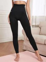 Monos de color sólido de entrenamiento de cintura alta para mujer de yoga sin costuras, ropa deportiva para gimnasio - details 7
