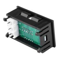 Termómetro digital doble de tres dígitos, sensor de temperatura de alta precisión, CC 5~80V-50~+125 ℃ , longitud del cable de 1m, rojo y azul - details 2