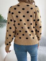 Moda de punto para mujer Otoño-Invierno 2024 suéter con capucha de manga larga con color y - details 12