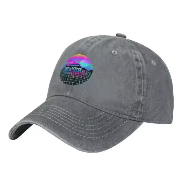 Moda Vaporwave - Beaver Fever Gorra de béisbol Sombreros de algodón Gorras de vaquero Unisex - 1