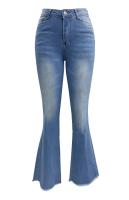 Jeans Acampanados de Cintura Alta para Mujer Pantalones con Bolsa Emo Estilo - details 1