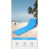 Tumbona reclinable plegable para exteriores, silla con reposacabezas para bronceado, Patio, jardín y playa, 5 posiciones - details 0