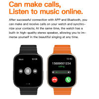 Reloj inteligente 2023 Original, se puede conectar a Bluetooth para reproducir música, detectar presión arterial y frecuencia cardíaca - details 1