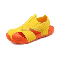 Nuevas sandalias infantiles hechas a mano para volver a la escuela, caminar por la playa, tallas 22-33, zapatos de bebé, pantuflas a bajo precio - details 1