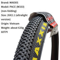 Neumático de Bicicleta de Montaña Maxxis M333 PACE 1.95 26 * 27.5 X1.95 27.5x2.1 29 x 2.1 29er Acero Alambre 1PC - details 0