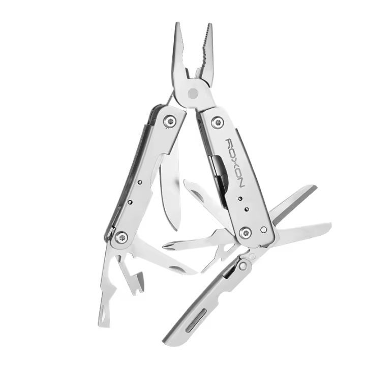 ROXON M2 14 en 1 Mini multiherramienta pequeña y ligera con tijeras plegables Mini Storm - 1
