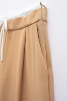 2024 pantalones de mujer pantalones anchos holgados pantalones negros de moda para mujer pantalones casuales de cintura alta otoño mallas acampanadas azules - details 10