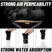 Guantes de Gimnasio Antideslizantes Soporte de Muñeca para Levantamiento de Pesas y Crossfit - details 10