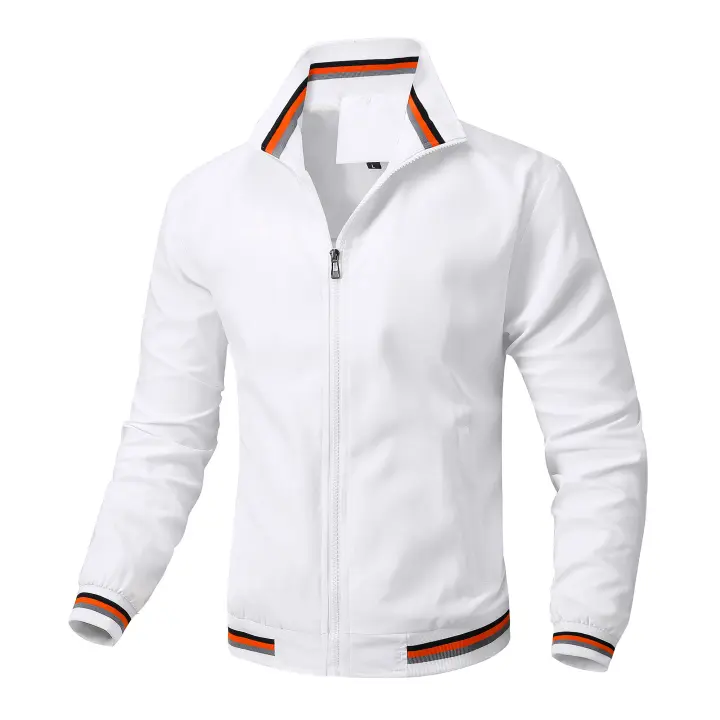 Primavera otoño nueva chaqueta Bomber cortavientos abrigo hombres marca prendas de vestir moda Stand chaqueta Casual militar delgada hombres - 1