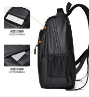 Nueva mochila para hombres, mochila de negocios para hombres de gran capacidad, película de cuero, bolsa de ordenador para viajes al aire libre - details 8