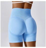 Shorts de Yoga de Cintura Alta Leggings de Fitness sin Costuras para Mujer - details 28